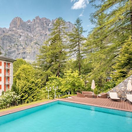 Residence Les Sources Des Alpes Leukerbad Exteriér fotografie
