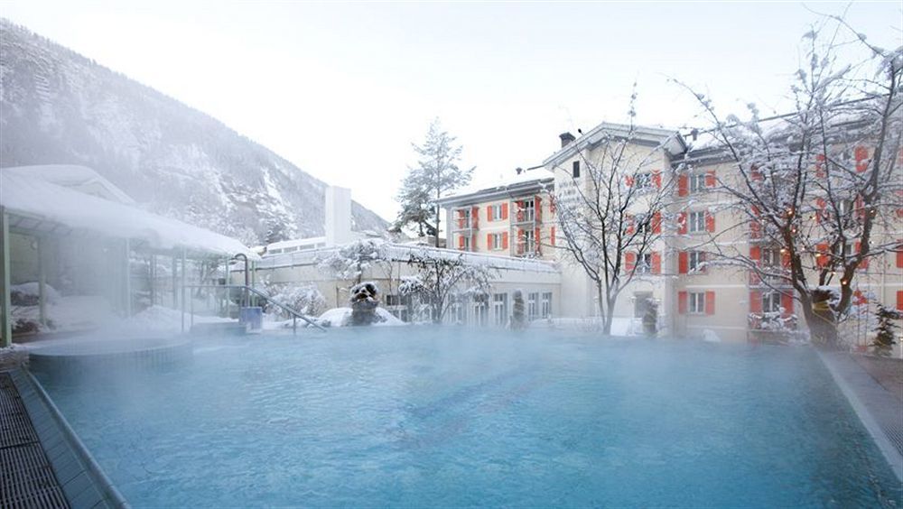 Residence Les Sources Des Alpes Leukerbad Exteriér fotografie