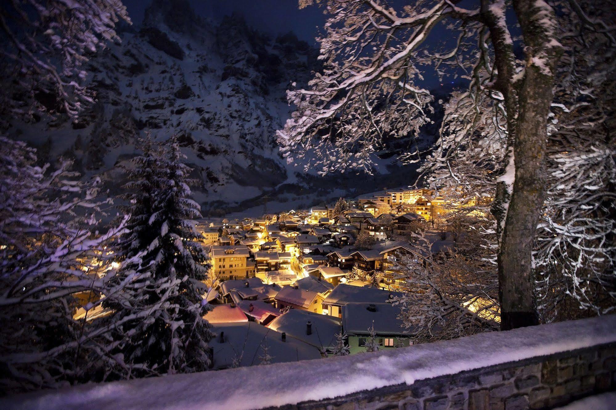 Residence Les Sources Des Alpes Leukerbad Exteriér fotografie