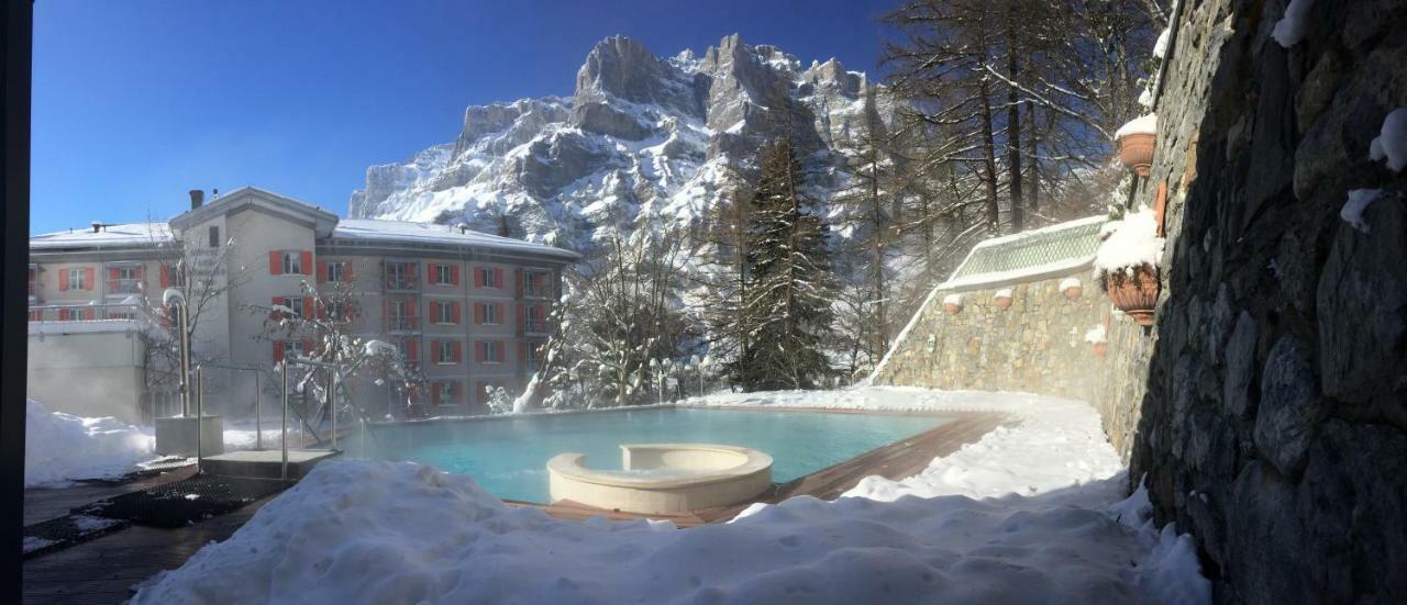 Residence Les Sources Des Alpes Leukerbad Exteriér fotografie